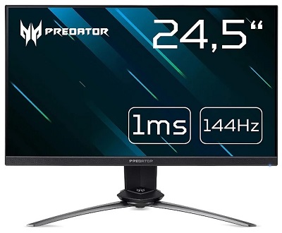 Мониторы Acer Predator XN253QPbmiprzx (UM.KX3EE.P01) черный